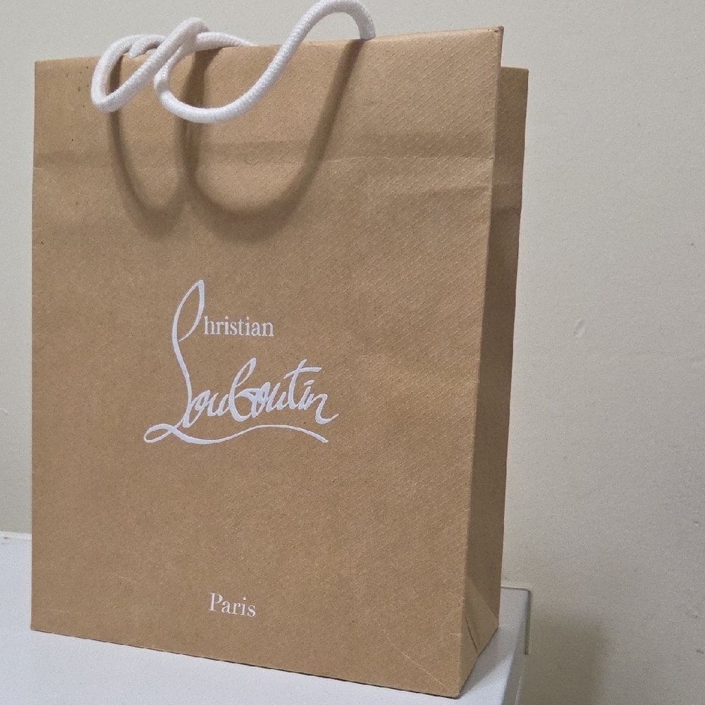 Christian Louboutin Tan Shopping Bag